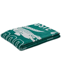 Пляжное полотенце Lacoste 1159837704 (Зеленый One size)