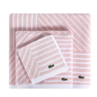Рушник лазневий Lacoste 1159840007 (Рожевий One size)