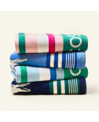 Пляжное полотенце Lacoste 1159840077 (Синий One size)