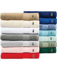 Комплект полотенец Lacoste Heritage Anti-Microbial Supima Cotton набор из 6 шт 1159842431 (Синий One size)