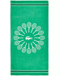Пляжное полотенце Lacoste 1159843484 (Зеленый One size)