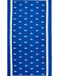 Пляжное полотенце Lacoste 1159843497 (Синий One size)