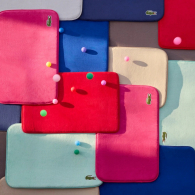 Килимок для ванної кімнати з ефектом пам'яті Lacoste 1159851467 (Синій One size)