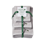 Комплект рушників Lacoste Heritage Anti-Microbial Supima Cotton набір з 6 шт 1159851517 (Сірий One size)