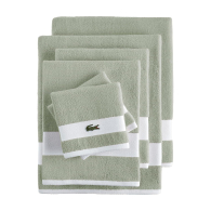 Комплект рушників Lacoste Home Heritage Sport Stripe Logo набір з 6 шт 1159851565 (Зелений One size)
