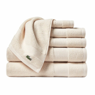 Комплект рушників Lacoste Heritage Anti-Microbial Supima Cotton набір з 6 шт 1159852036 (Молочний One size)