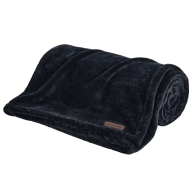 Плюшевий плед Columbia 1159852927 (Чорний One size)