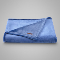 Плюшевий плед Columbia 1159852928 (Синій One size)