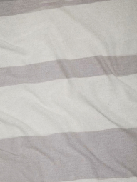 Плед Guess покривало в смужку 1159853041 (Сірий One size)