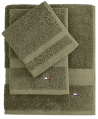 Комплект рушників Tommy Hilfiger Modern American 1159853381 (Оливковий One size)