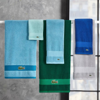 Комплект рушників Lacoste Heritage Anti-Microbial Supima Cotton набір з 6 шт. 1159854072 (Зелений One size)