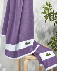 Комплект рушників Lacoste Home Heritage Sport Stripe Logo набір з 6 шт 1159854237 (Бэзовий One size)