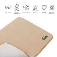 Коврик для ванной с эффектом памяти Lacoste 1159855853 (Бежевый One size)
