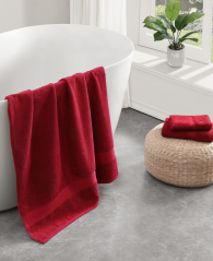Комплект полотенец Tommy Hilfiger Modern American 1159860400 (Красный One size)