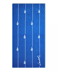Пляжний рушник Lacoste 1159863294 (Синій One size)