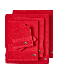 Комплект полотенец Lacoste Heritage Anti-Microbial Supima Cotton набор из 6 шт 1159863707 (Красный One size)