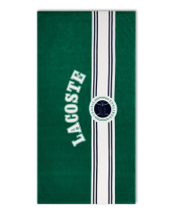 Пляжное полотенце Lacoste с принтом 1159864739 (Зеленый One size)