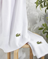 Комплект полотенец Lacoste Heritage Towels набор из 6 шт 1159865042 (Белый One size)