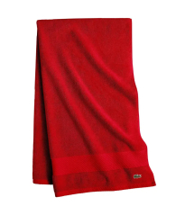 Ланний рушник Lacoste з антимікробної бавовни Supima 1159865053 (Червоний One size)
