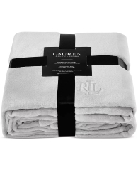 Плед Ralph Lauren покривало Full/Queen 1159865247 (Сірий One size)