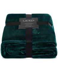 Плед Ralph Lauren покрывало Full Queen 1161269321 (Зеленый One size)