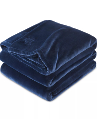 Плед Ralph Lauren покрывало King 1161272557 (Синий One size)