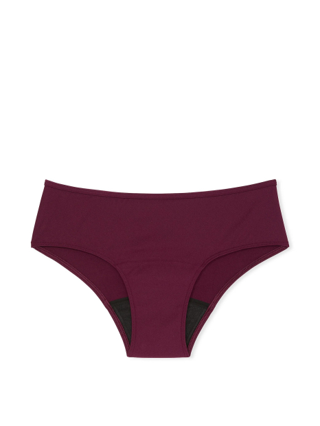 Трусики для менструации Victoria's Secret PINK хипхаггеры 1161711722 (Бордовый S)