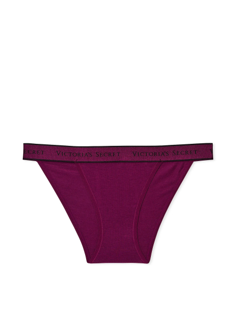 Женские трусики Victoria's Secret танга 1159838295 (Бордовый XS)
