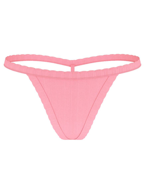 Трусики стринги Victoria's Secret 1159838424 (Розовый XL)