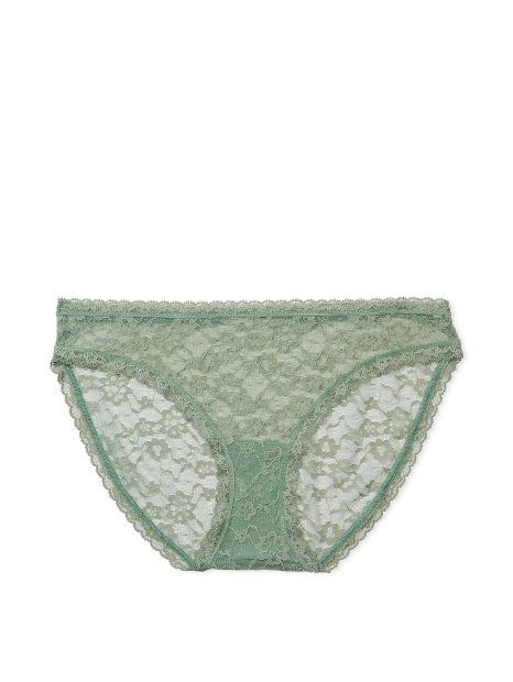 Мереживні трусики бікіні Victoria's Secret 1159838464 (Зелений XL)