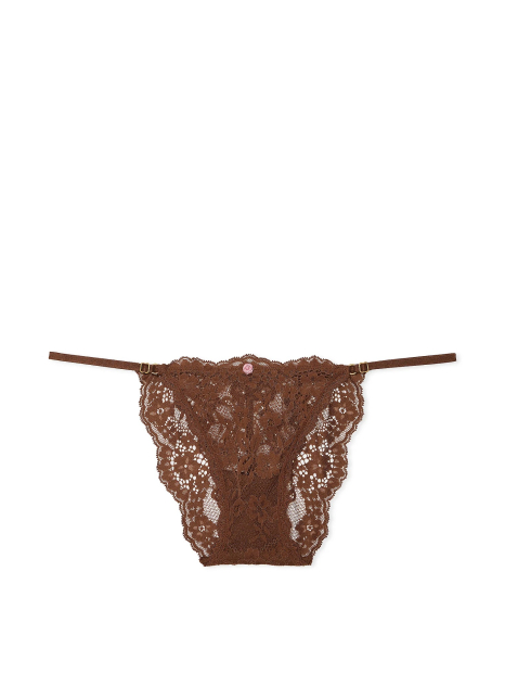 Кружевные трусики бикини Victoria's Secret 1159838719 (Коричневый XS)