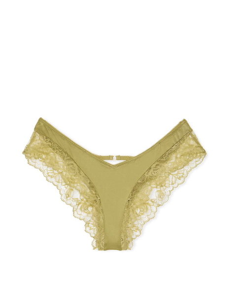 Шикарные трусики чики Victoria's Secret 1159839634 (Зеленый S)