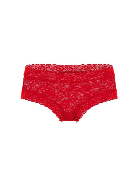 Кружевные трусики чики Victoria's Secret 1159839076 (Красный S)