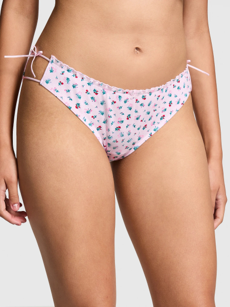 Женские трусики бикини Victoria's Secret Pink на завязках 1159839253 (Розовый S)