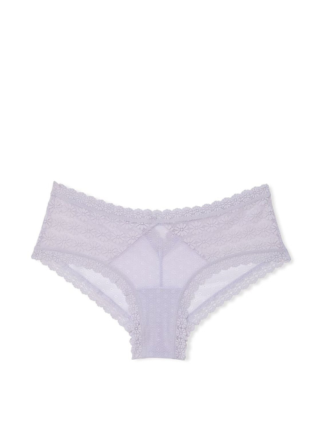 Жіночі мереживні трусики чики Victoria's Secret 1159841193 (Бэзовий M)