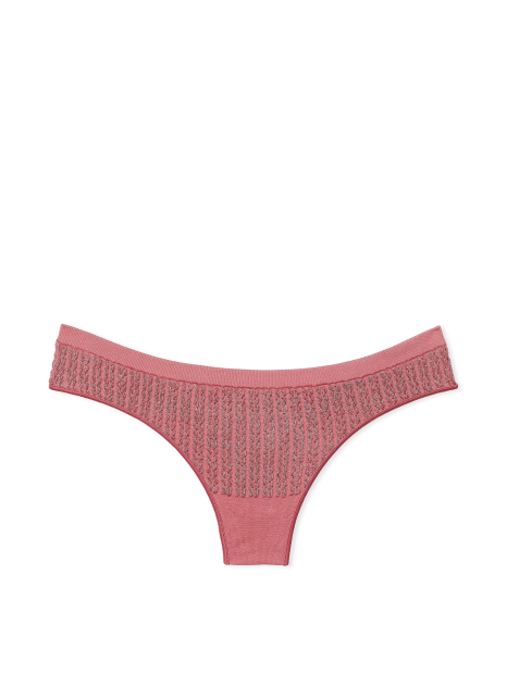Женские трусики тонг Victoria's Secret Pink 1159840216 (Розовый S)