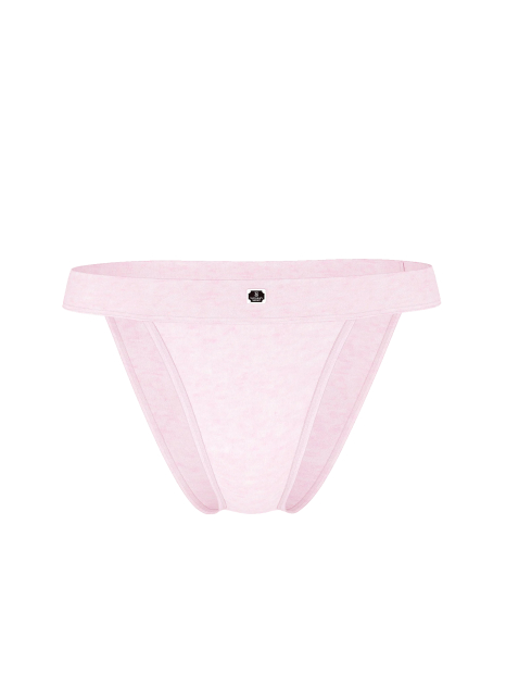 Бавовняні трусики танга Victoria's Secret з логотипом 1159841203 (рожевий S)
