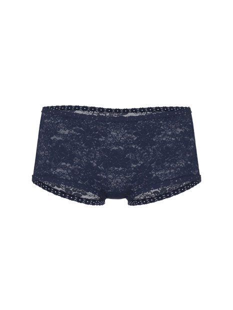 Кружевные трусики шортики Victoria's Secret Pink 1159844023 (Синий M)