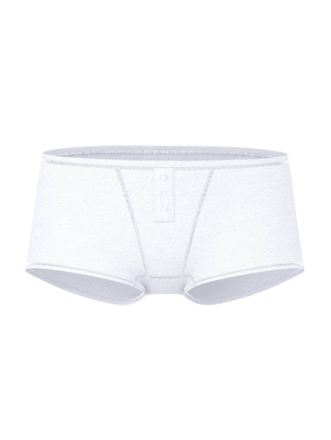 Жіночі трусики шортики Victoria's Secret Pink в рубчик 1159845053 (Білий XXL)