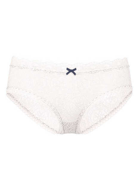 Жіночі мереживні трусики чіки Victoria's Secret PINK 1159845054 (Молочний XXL)
