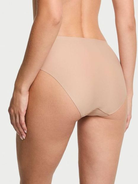 Гладкие трусики бикини Victoria's Secret Flex 1159845403 (Бежевый L)