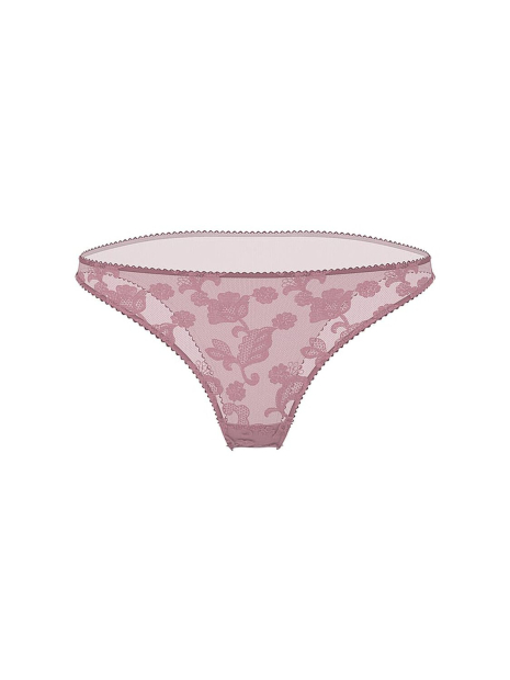 Трусики бразилії Victoria's Secret з вишивкою 1159845568 (Рожевий S)