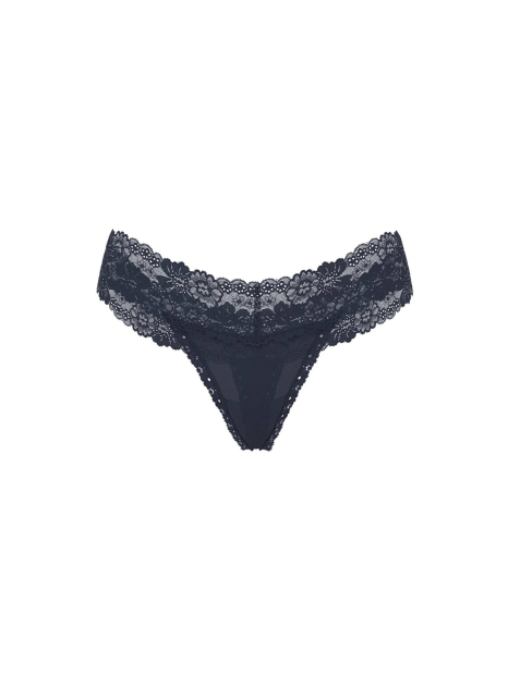 Жіночі трусики Victoria's Secret Pink тонг 1159845871 (Синій M)