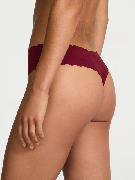 Трусики тонг Victoria's Secret 1159846688 (Бордовий S)