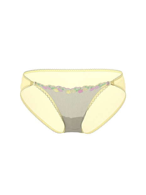 Женские трусики чики Victoria's Secret Pink с вышивкой 1159846705 (Желтый L)