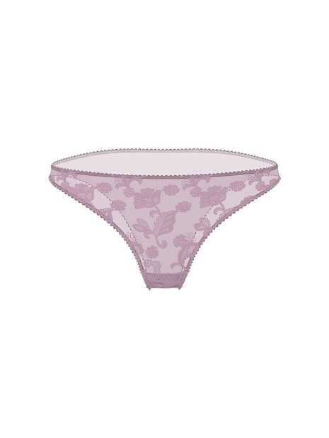 Трусики бразилії Victoria's Secret з вишивкою 1159846765 (Бэзовий M)
