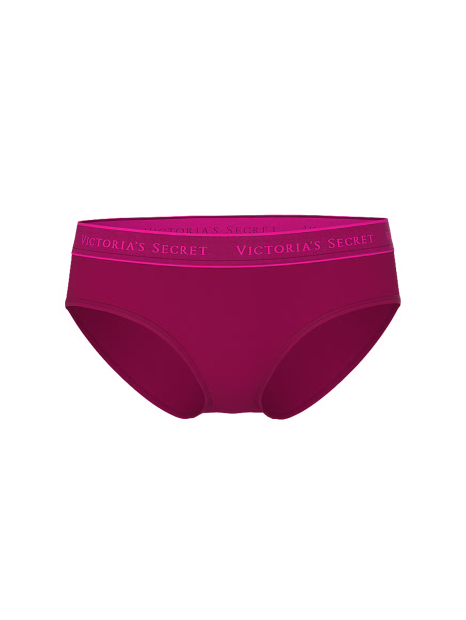 Бавовняні трусики хіпхагери Victoria's Secret 1159847842 (Бордовий S)