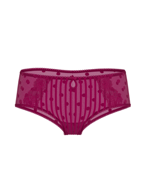 Роскошные трусики чики Victoria's Secret 1159847846 (Бордовый S)