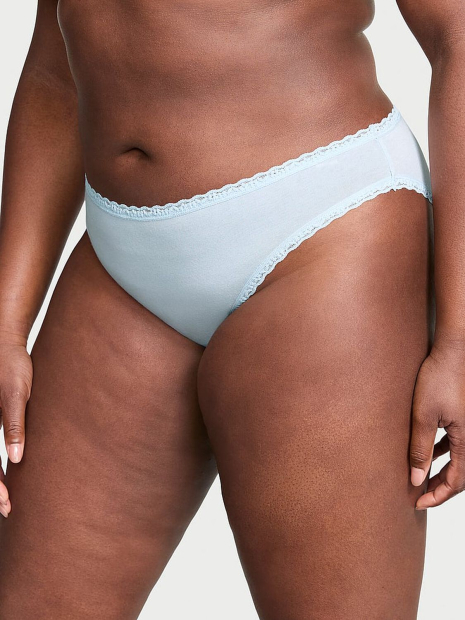 Женские трусики бикини Victoria's Secret 1159848639 (Голубой XL)