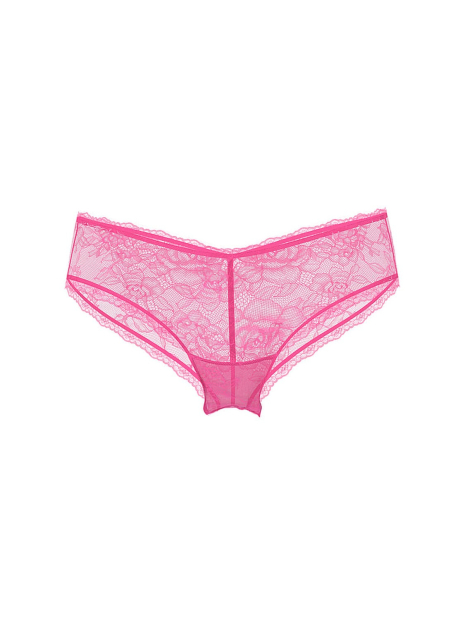Кружевные трусики чики Victoria's Secret 1159848939 (Розовый XL)